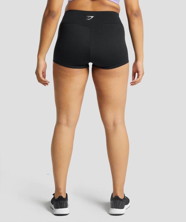 Damske Šortky Gymshark Training Quad Čierne | NR3987560
